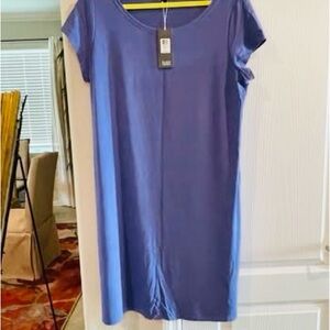 Elegant NWT Eileen Fisher Purple Dress